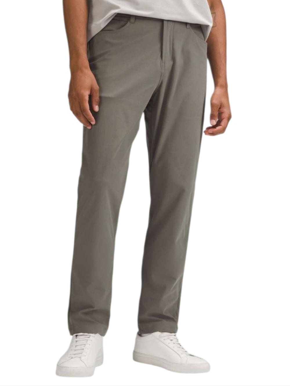 Lululemon ABC Classic-Fit 5 Pocket Pant Warpstreme Grey Sage